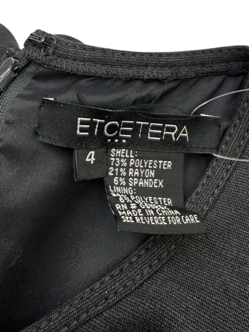 Etcetera Gray Knit Midi Dress Size 4 H0756 - Picture 6 of 11